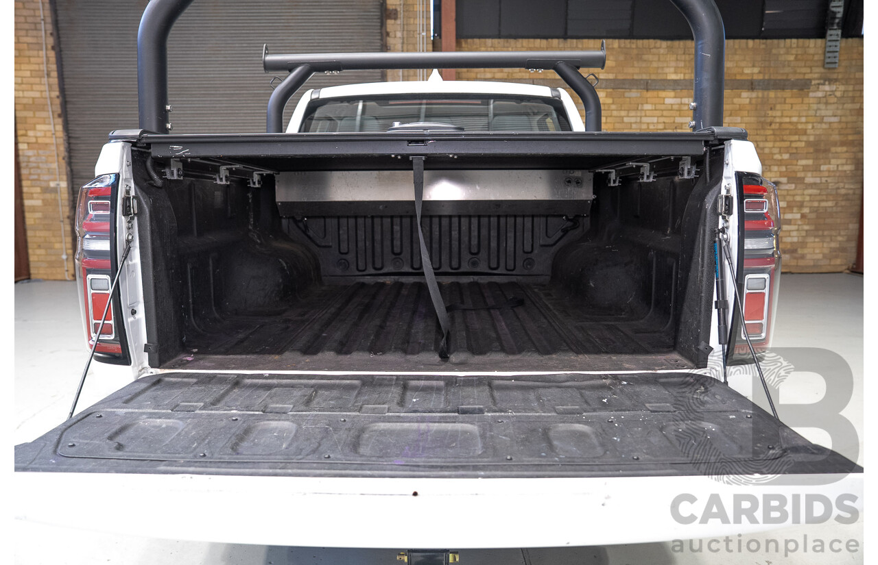 04/2023 GWM CANNON (4x4) Dual Cab Utility White 2.0L