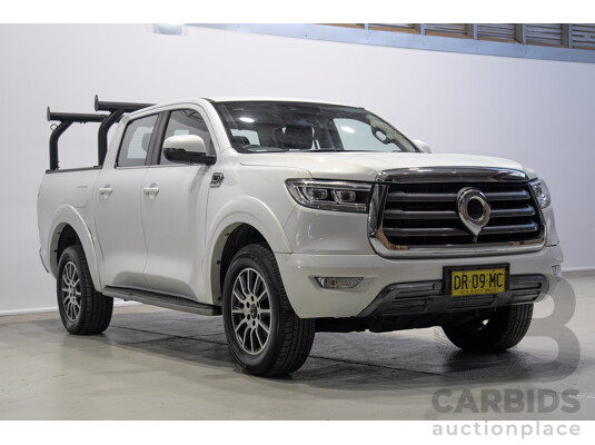 04/2023 GWM CANNON (4x4) Dual Cab Utility White 2.0L
