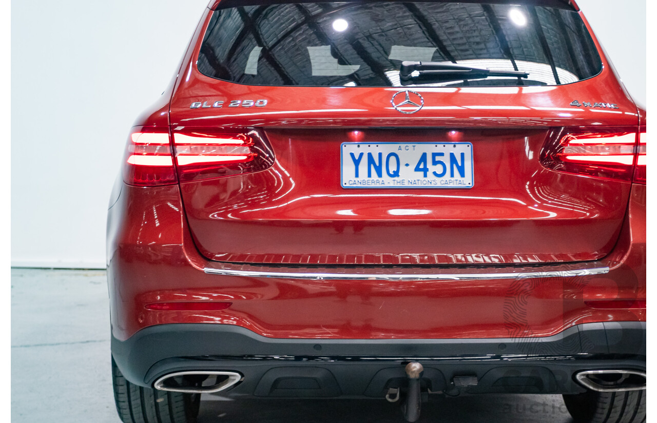11/2015 Mercedes-Benz GLC 250 AMG Pack (AWD) 253 4d Wagon Hyacinth Red Metallic Turbo 2.0L