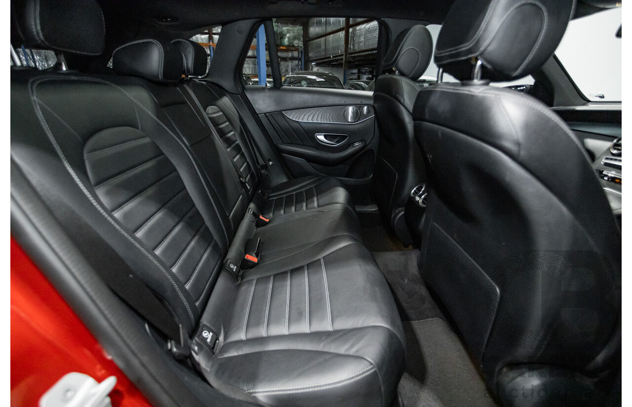 11/2015 Mercedes-Benz GLC 250 AMG Pack (AWD) 253 4d Wagon Hyacinth Red Metallic Turbo 2.0L