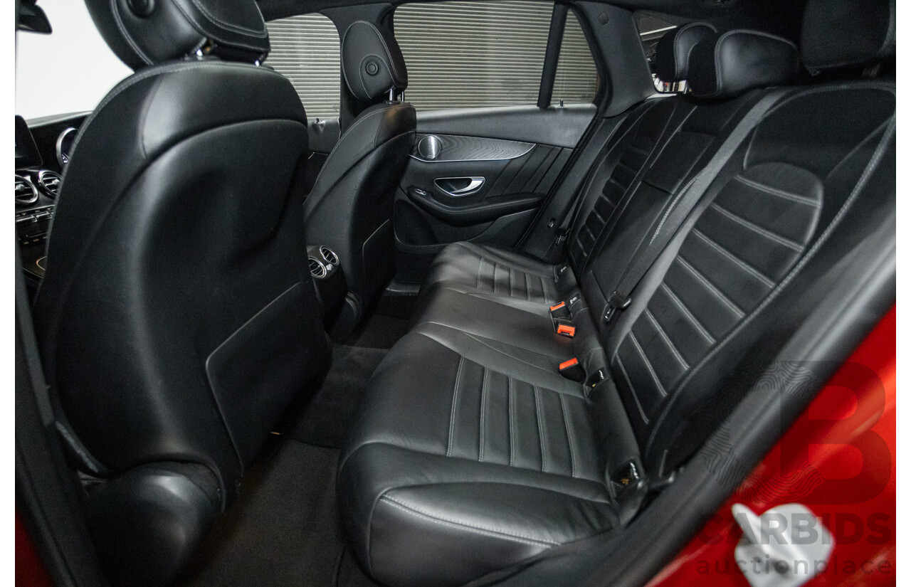 11/2015 Mercedes-Benz GLC 250 AMG Pack (AWD) 253 4d Wagon Hyacinth Red Metallic Turbo 2.0L