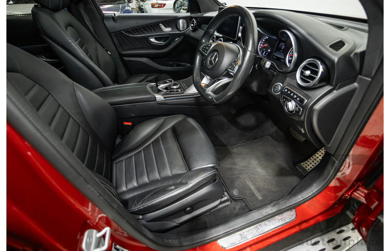 11/2015 Mercedes-Benz GLC 250 AMG Pack (AWD) 253 4d Wagon Hyacinth Red Metallic Turbo 2.0L