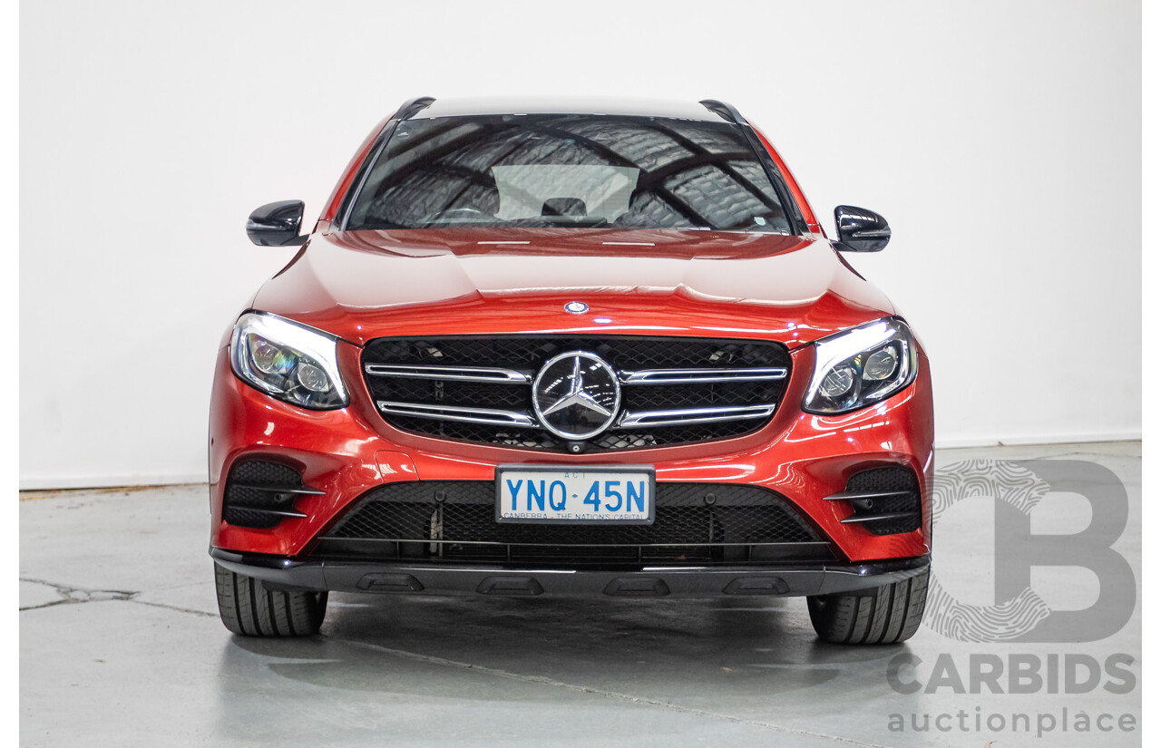 11/2015 Mercedes-Benz GLC 250 AMG Pack (AWD) 253 4d Wagon Hyacinth Red Metallic Turbo 2.0L