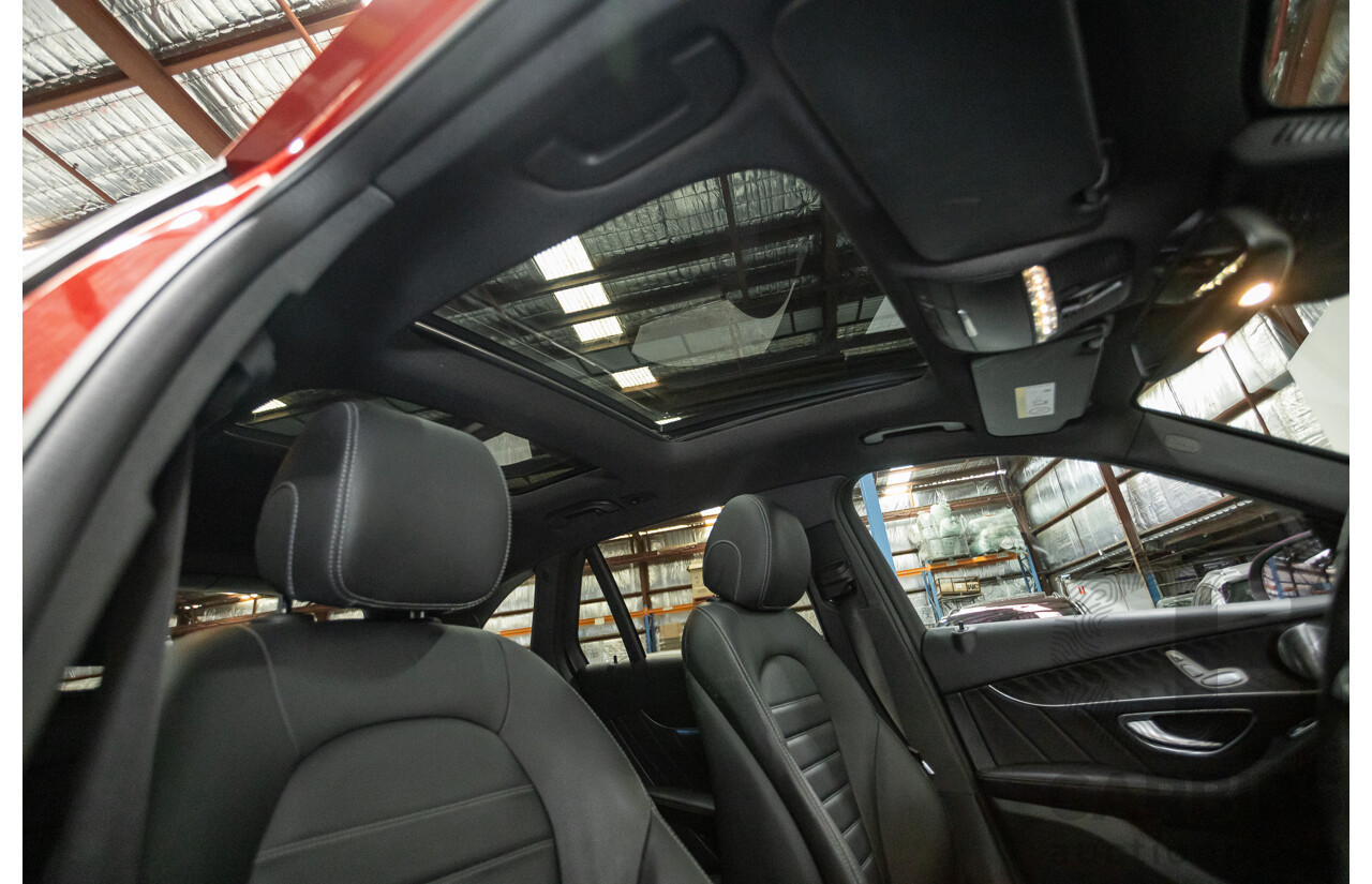 11/2015 Mercedes-Benz GLC 250 AMG Pack (AWD) 253 4d Wagon Hyacinth Red Metallic Turbo 2.0L