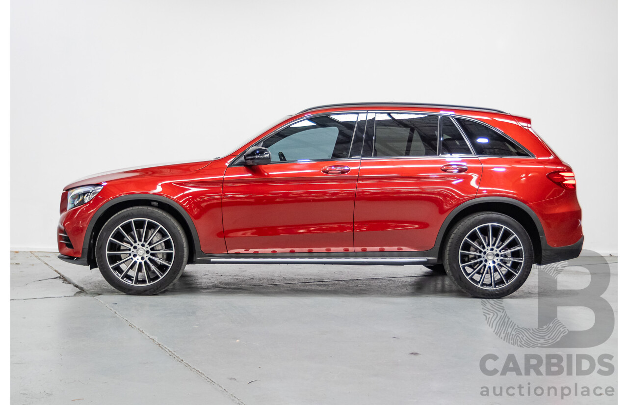 11/2015 Mercedes-Benz GLC 250 AMG Pack (AWD) 253 4d Wagon Hyacinth Red Metallic Turbo 2.0L