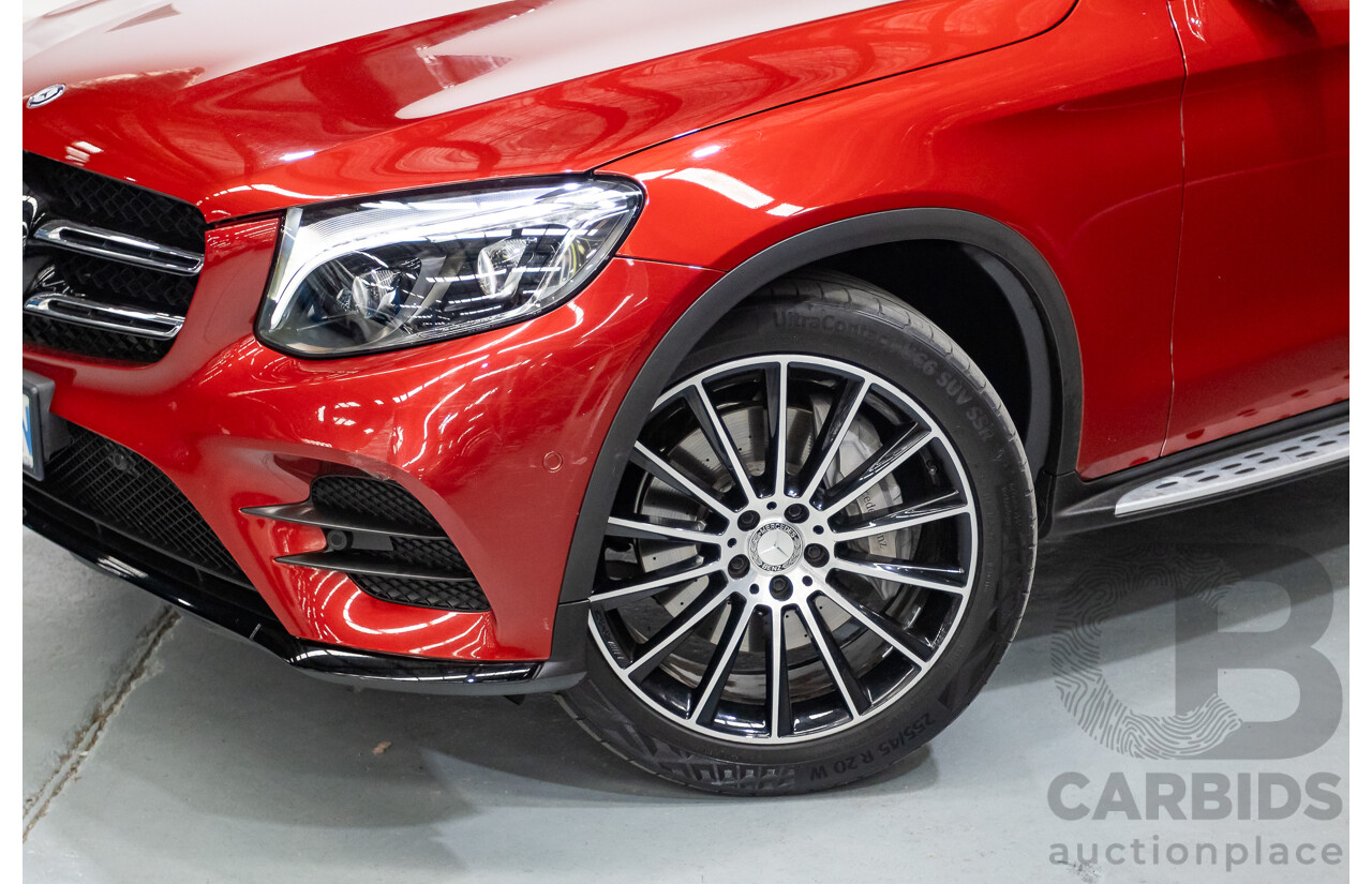 11/2015 Mercedes-Benz GLC 250 AMG Pack (AWD) 253 4d Wagon Hyacinth Red Metallic Turbo 2.0L