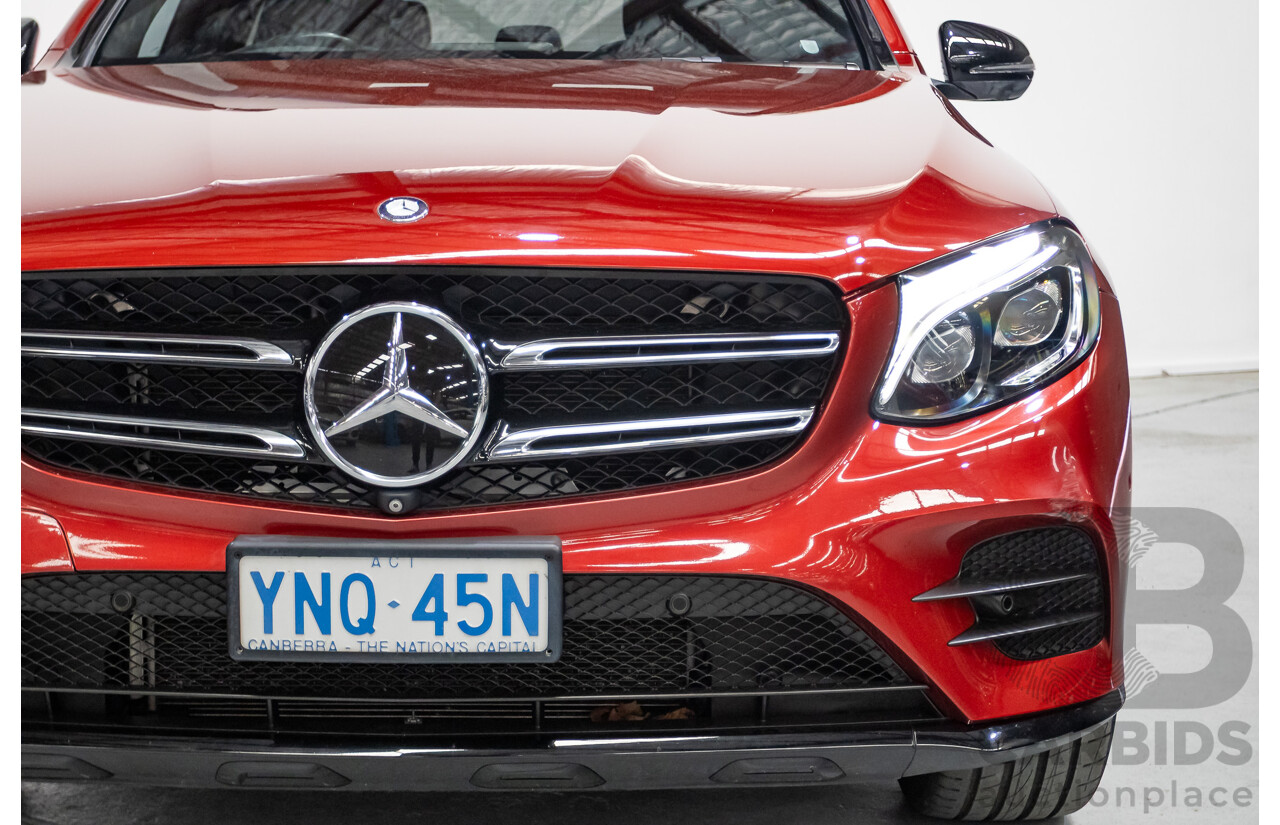 11/2015 Mercedes-Benz GLC 250 AMG Pack (AWD) 253 4d Wagon Hyacinth Red Metallic Turbo 2.0L