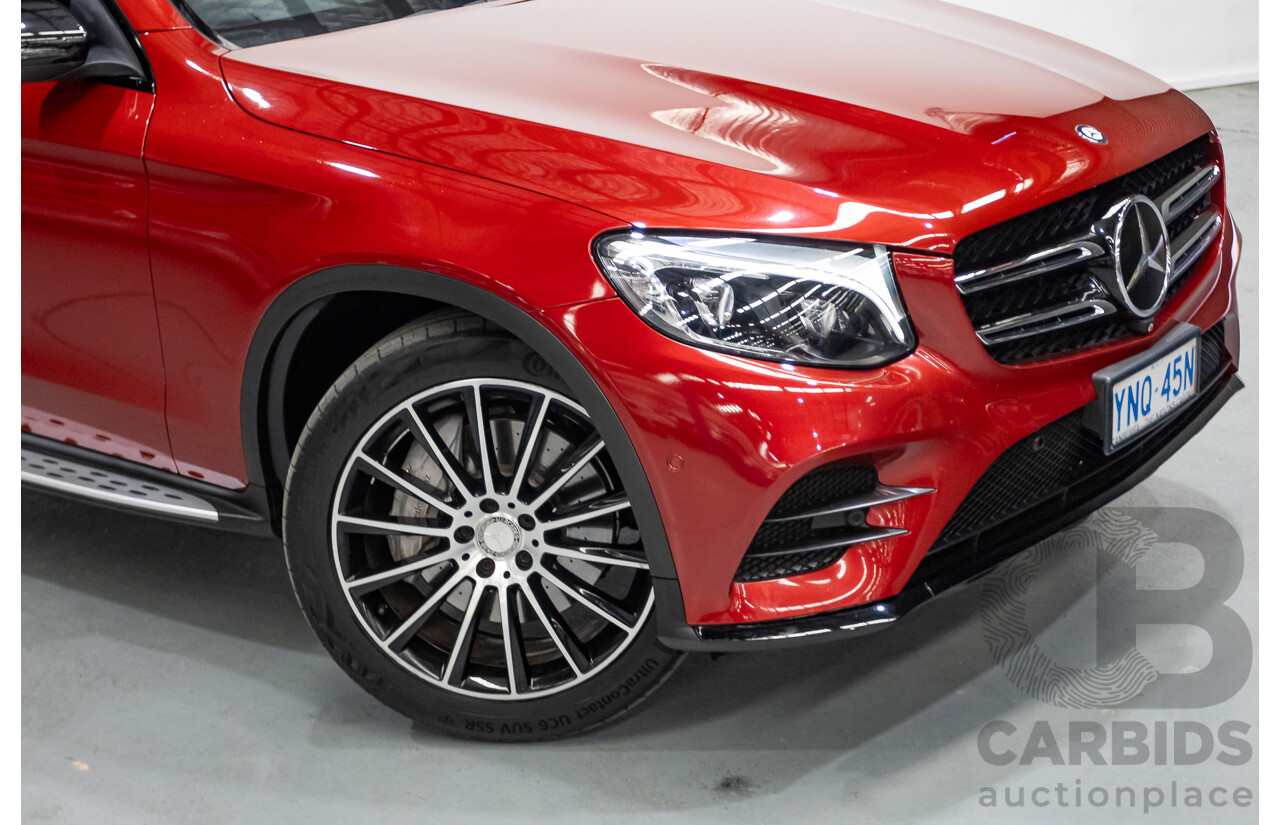 11/2015 Mercedes-Benz GLC 250 AMG Pack (AWD) 253 4d Wagon Hyacinth Red Metallic Turbo 2.0L