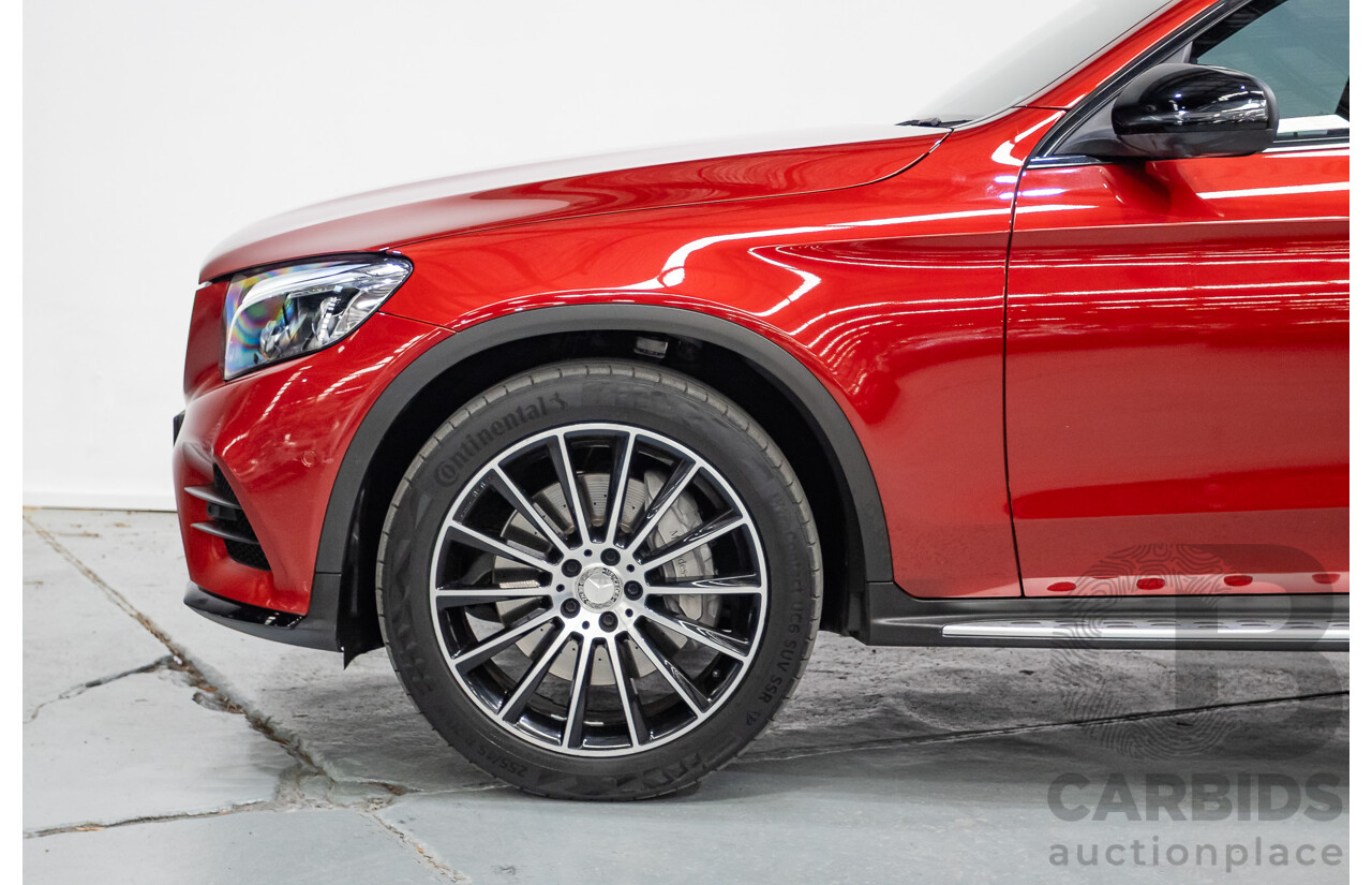 11/2015 Mercedes-Benz GLC 250 AMG Pack (AWD) 253 4d Wagon Hyacinth Red Metallic Turbo 2.0L