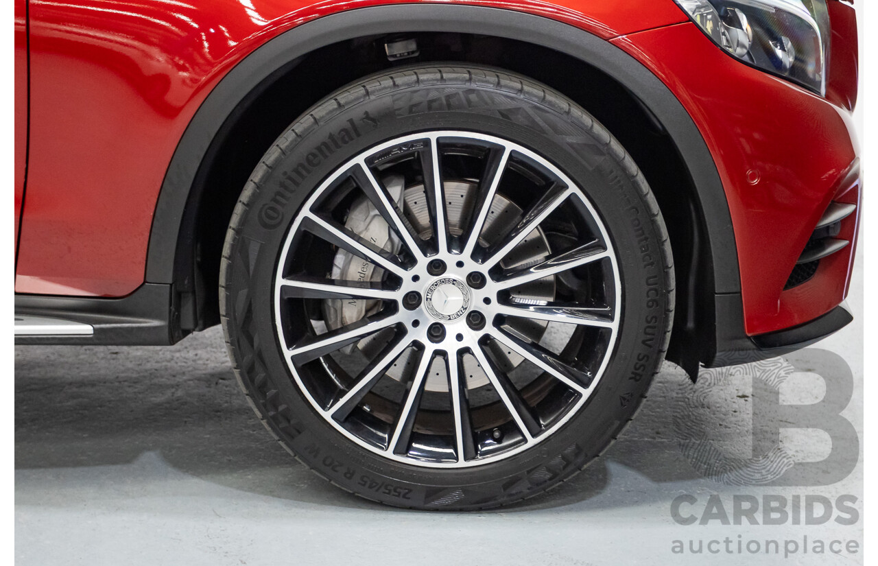 11/2015 Mercedes-Benz GLC 250 AMG Pack (AWD) 253 4d Wagon Hyacinth Red Metallic Turbo 2.0L