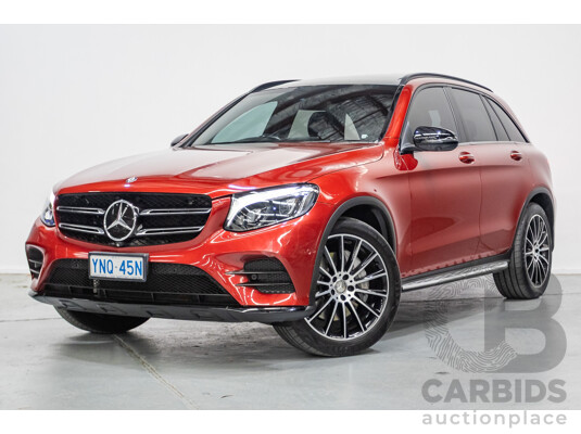 11/2015 Mercedes-Benz GLC 250 AMG Pack (AWD) 253 4d Wagon Hyacinth Red Metallic Turbo 2.0L