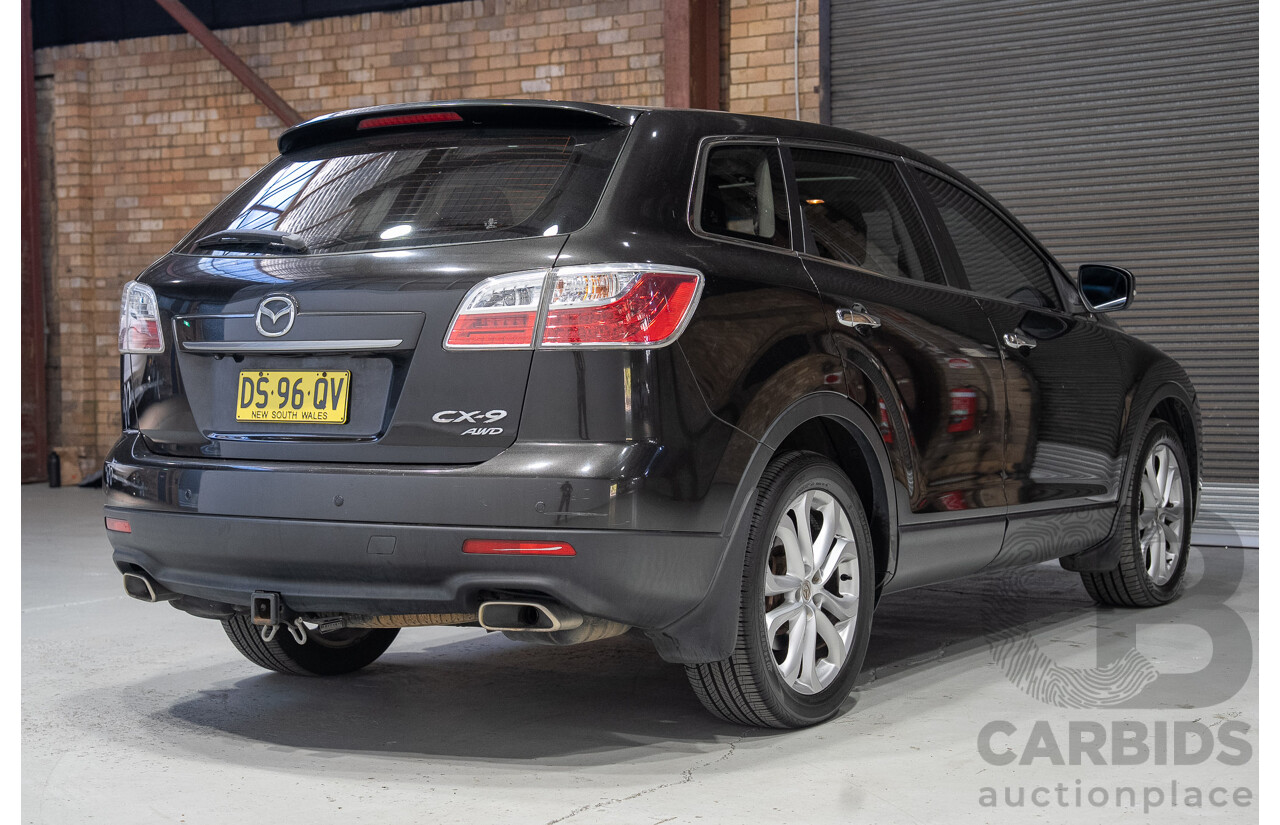 11/2011 Mazda Cx-9 Grand Touring (4x4) 10 Upgrade 4d Wagon Black 3.7L