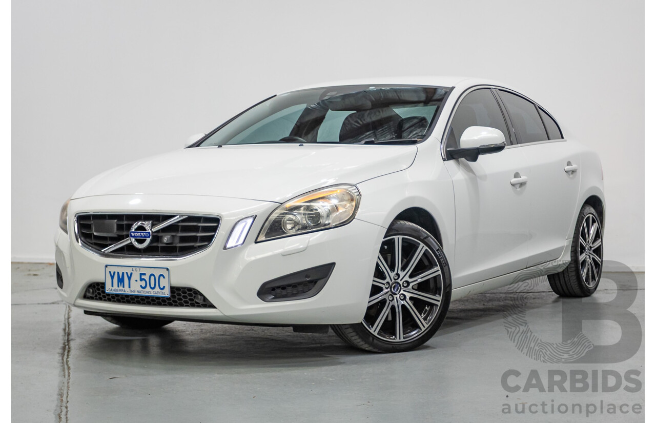 11/2010 Volvo S60 D5 (AWD) F 4d Sedan White Twin Turbo Diesel 2.4L