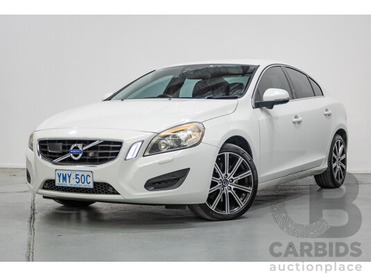 11/2010 Volvo S60 D5 (AWD) F 4d Sedan White Twin Turbo Diesel 2.4L
