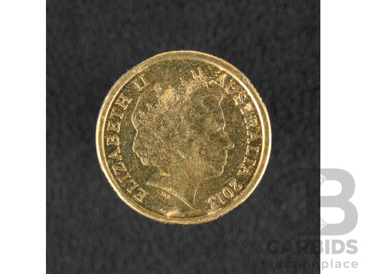 Australian 2013 Two Dollar Coin, 60th Anniversary QE2 Coronation