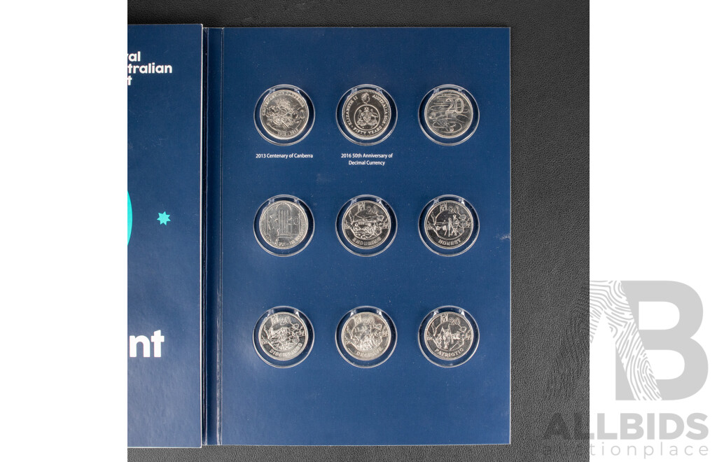 Australian RAM Twenty Cent Coin Collection Folder