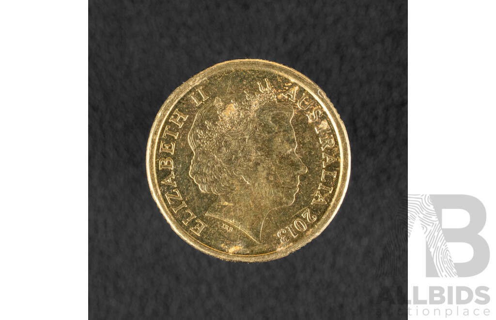 Australian 2013 Two Dollar Coin, 60th Anniversary QE2 Coronation