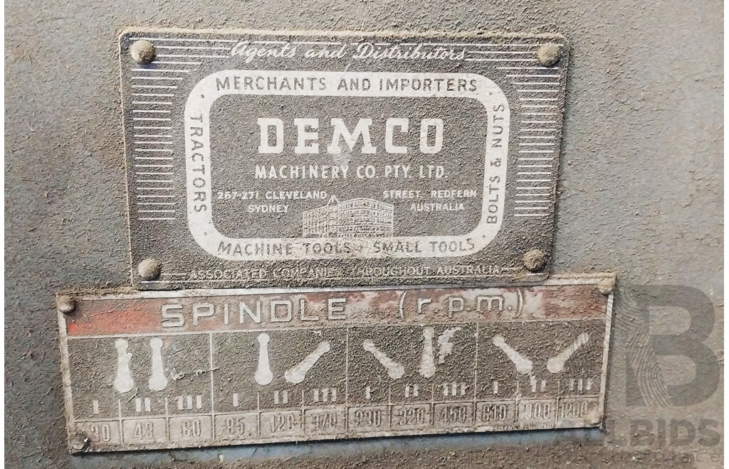 Demco Arno 0 Milling Machine