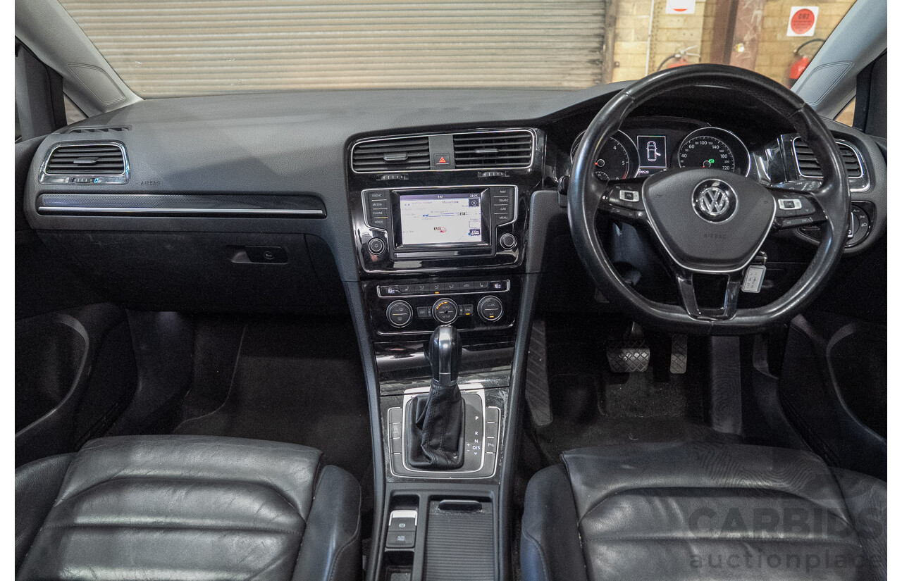 08/2013 Volkswagen Golf 110TDI HIGHLINE AU 5d Hatchback Reflex Silver 2.0L
