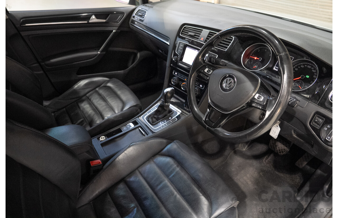 08/2013 Volkswagen Golf 110TDI HIGHLINE AU 5d Hatchback Reflex Silver 2.0L