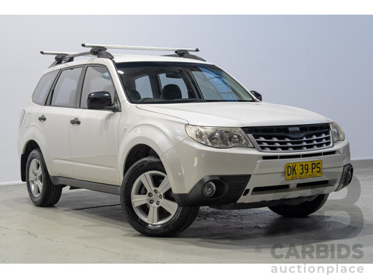 07/2012 Subaru Forester X (AWD) MY12 4d Wagon White 2.5L