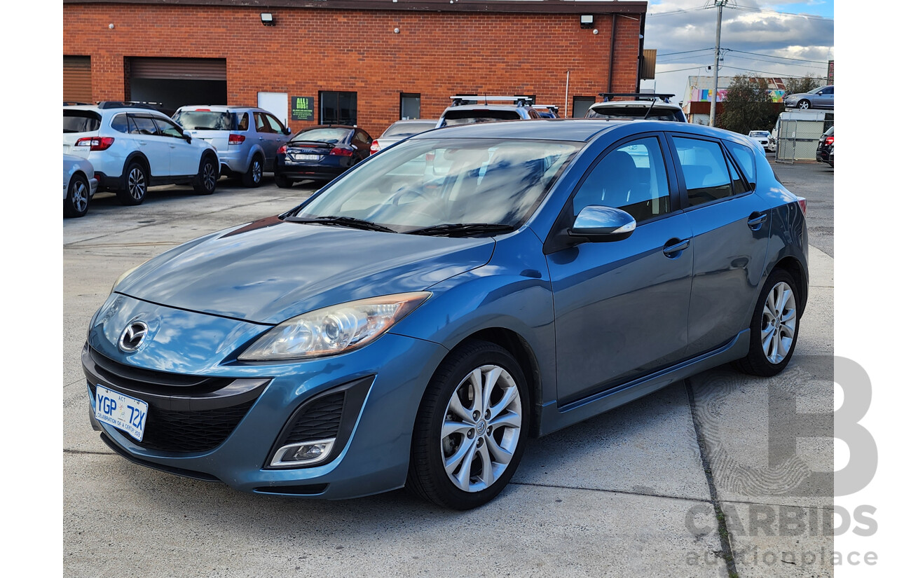 06/2009 Mazda Mazda3 SP25 BL 5d Hatchback Blue 2.5L