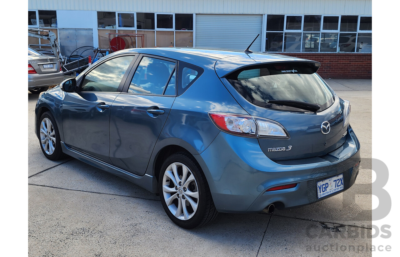 06/2009 Mazda Mazda3 SP25 BL 5d Hatchback Blue 2.5L