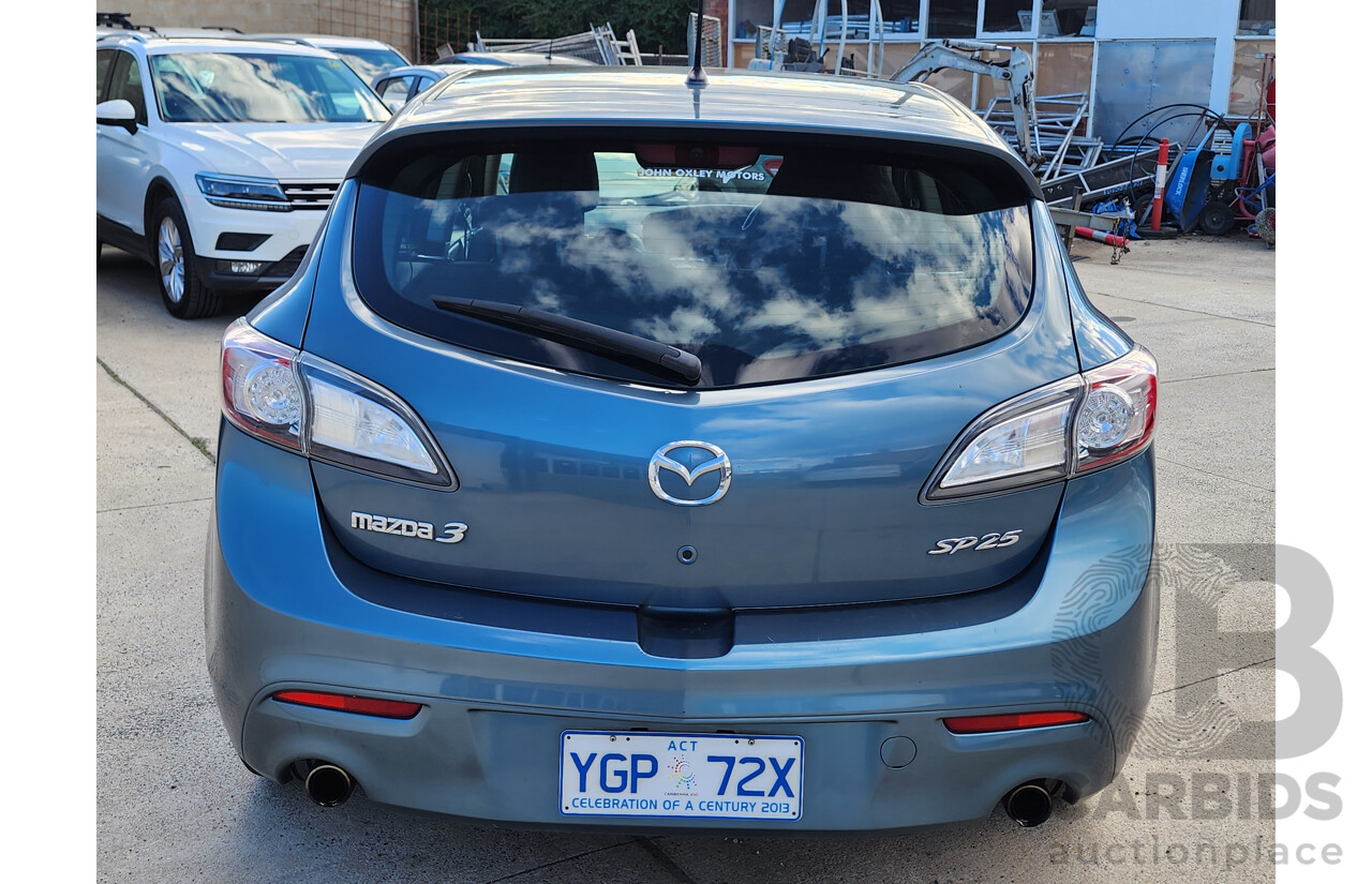 06/2009 Mazda Mazda3 SP25 BL 5d Hatchback Blue 2.5L