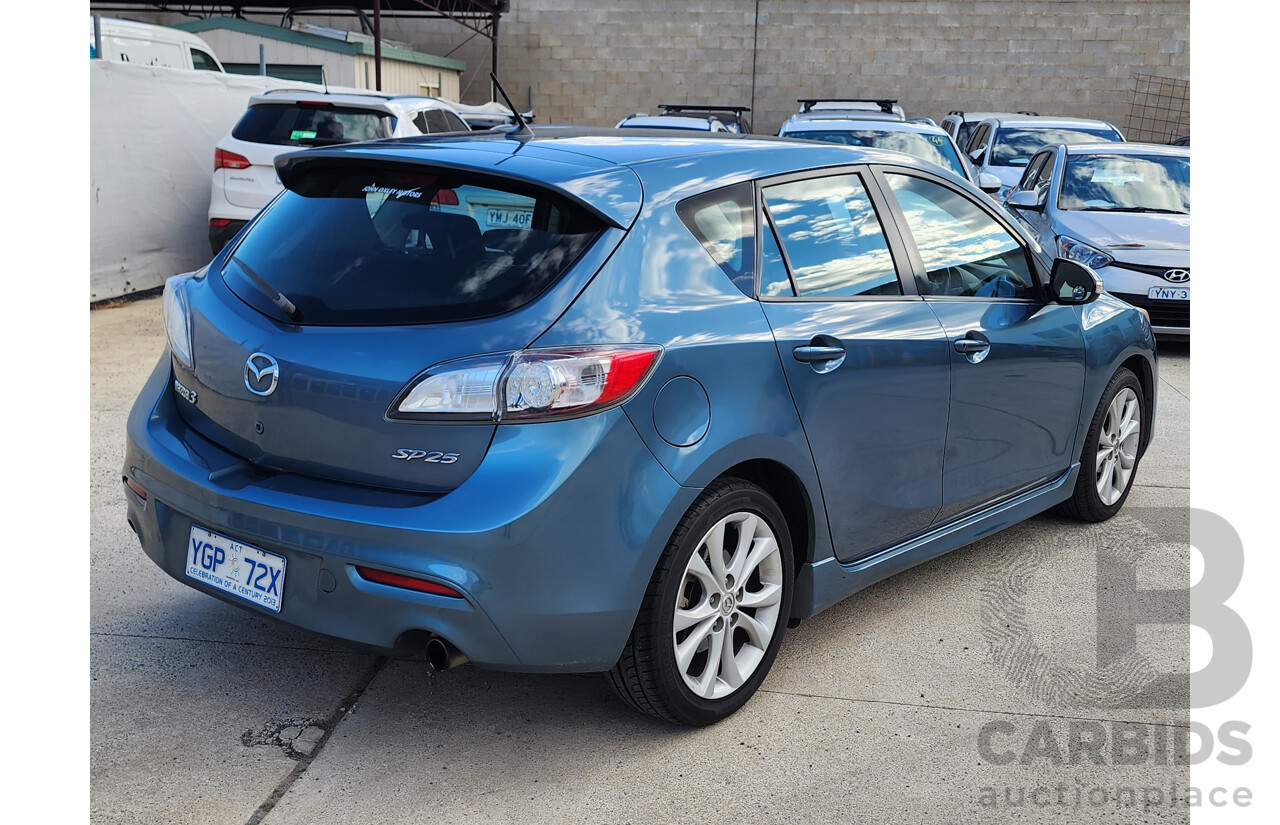 06/2009 Mazda Mazda3 SP25 BL 5d Hatchback Blue 2.5L