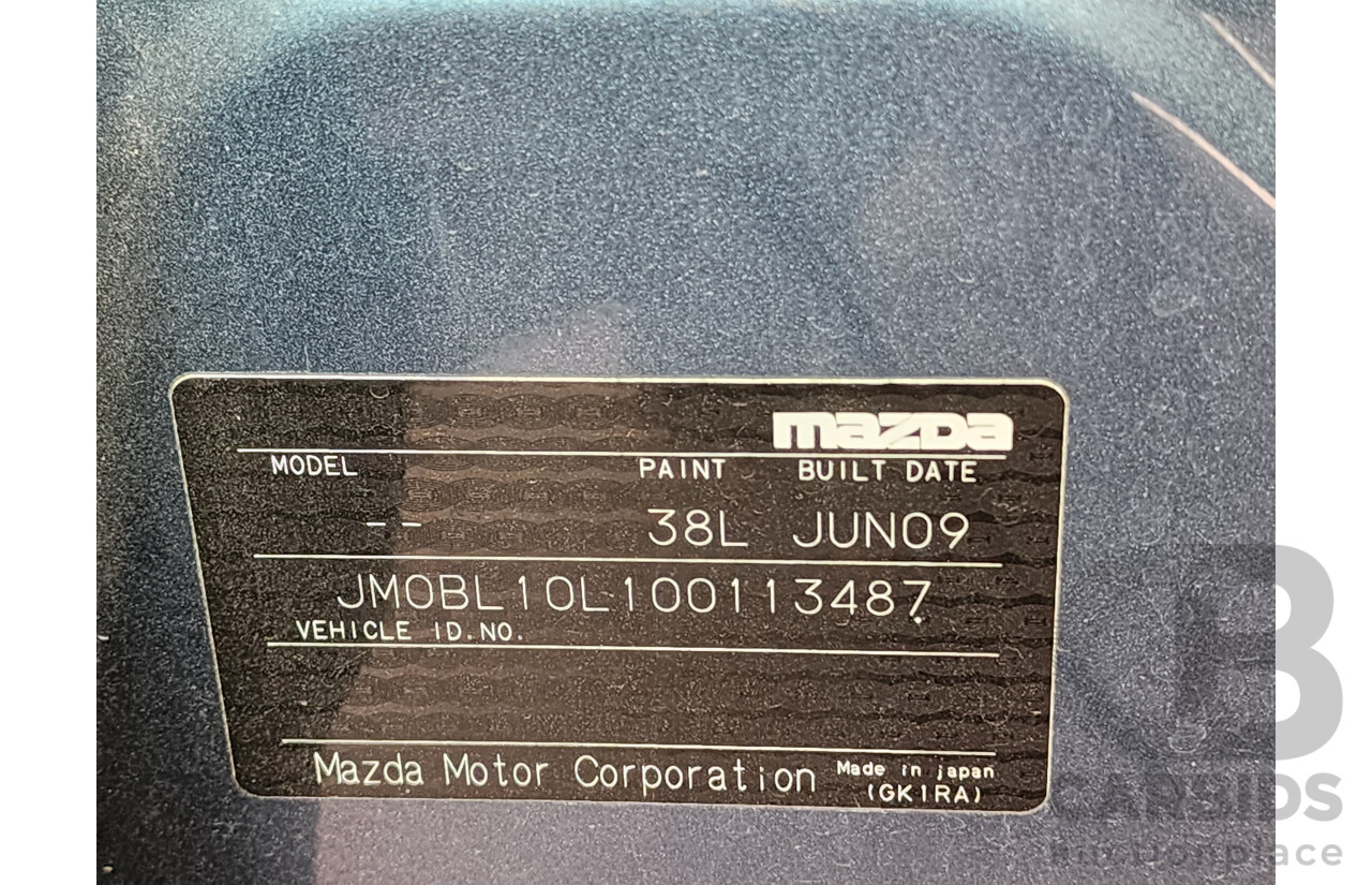 06/2009 Mazda Mazda3 SP25 BL 5d Hatchback Blue 2.5L