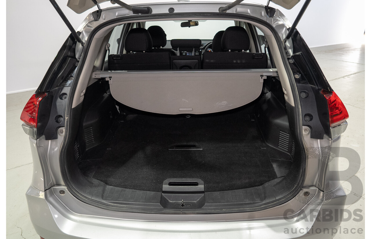 02/2018 Nissan X-Trail ST T32 Series 2 4D Wagon Silver 2.5L