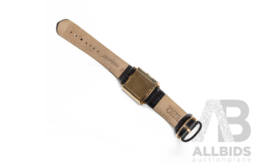 Vintage Longines-Wittnauer 14ct Yellow Gold & Natural Diamond Dress Watch, C.1948–50, Ref. R6076