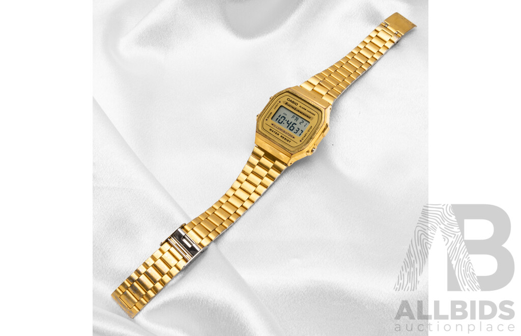 Casio A168 Module 3298 Classic Retro Digital Watch