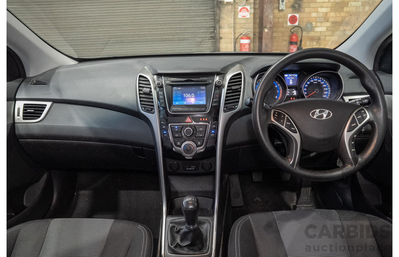 03/2013 Hyundai I30 Active GD 5d Hatchback White 1.8L
