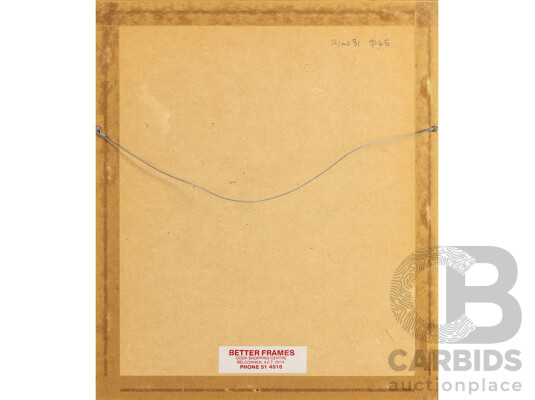 Barak Zelig (20th Century, Australian, 1963-), What's Left!? (1989), Original Signed & Editioned Screen Print, 37.5H x 32.5W cm (frame)