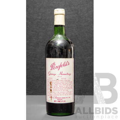 Penfolds Grange Hermitage Bin 95 Vintage 1968