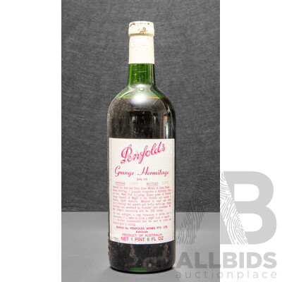 Penfolds Grange Hermitage Bin 95 Vintage 1969