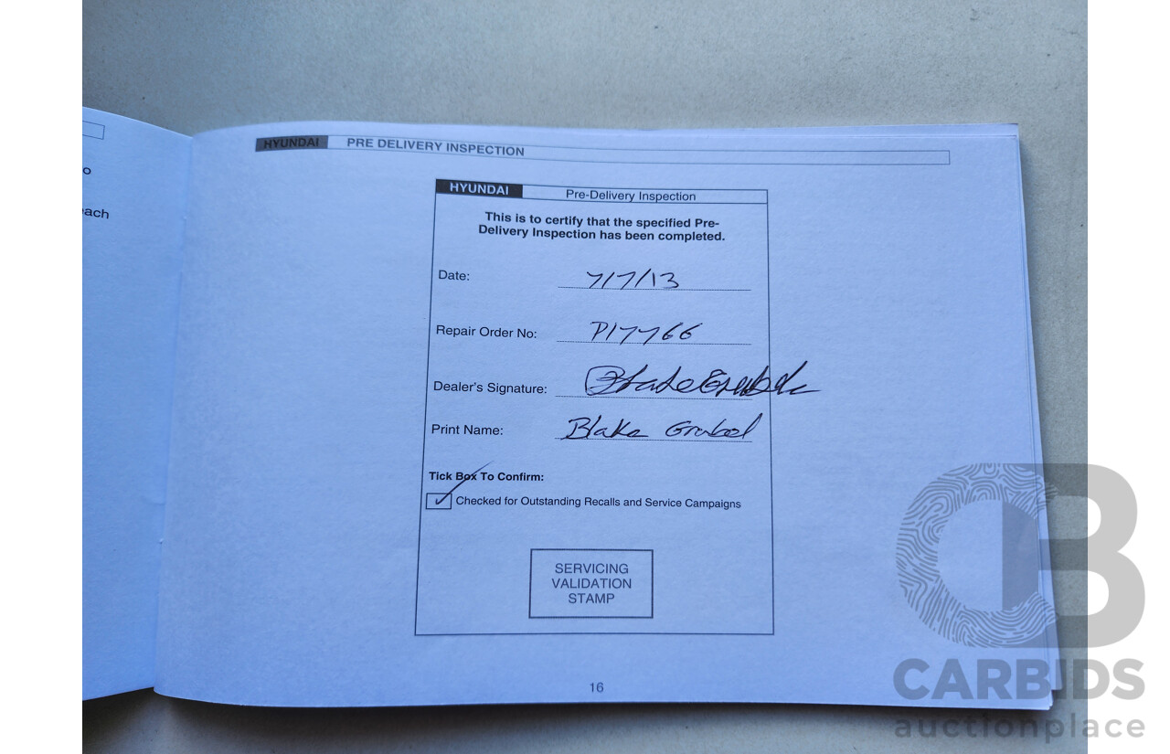 06/2013 Hyundai i30 Premium GD 5d Hatchback Silver 1.8L