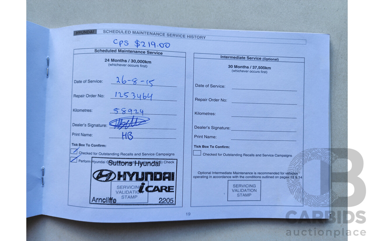 06/2013 Hyundai i30 Premium GD 5d Hatchback Silver 1.8L