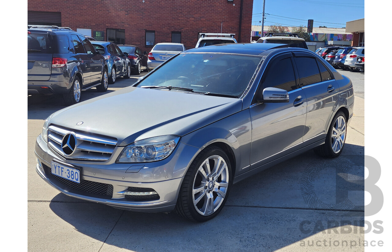 12/2010 Mercedes-Benz C250 CGI Avantgarde W204 MY10 4d Sedan Silver 1.8L