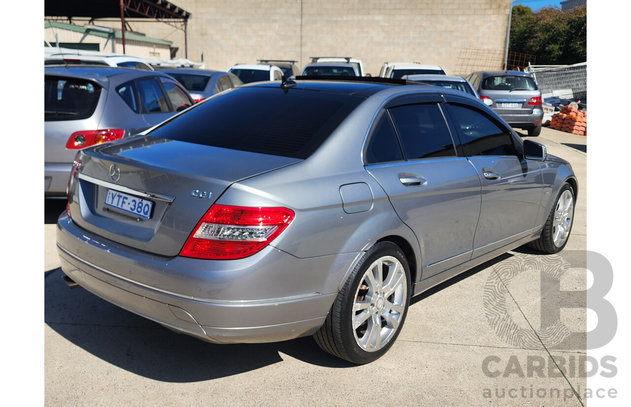 12/2010 Mercedes-Benz C250 CGI Avantgarde W204 MY10 4d Sedan Silver 1.8L
