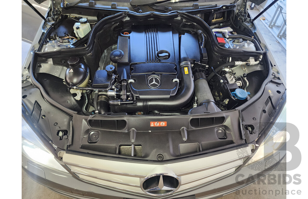 12/2010 Mercedes-Benz C250 CGI Avantgarde W204 MY10 4d Sedan Silver 1.8L
