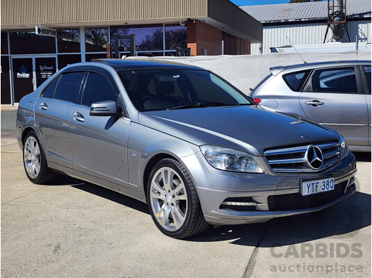 12/2010 Mercedes-Benz C250 CGI Avantgarde W204 MY10 4d Sedan Silver 1.8L
