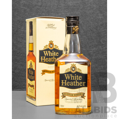 Boxed Vintage White Heather Special Reserve Blended Scotch Whisky