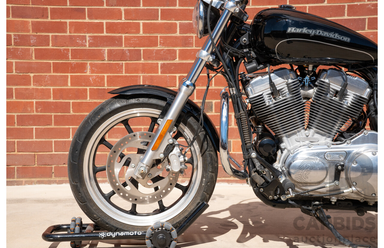 04/2017 Harley Davidson Sportster XL883L Superlow 883cc Cruiser