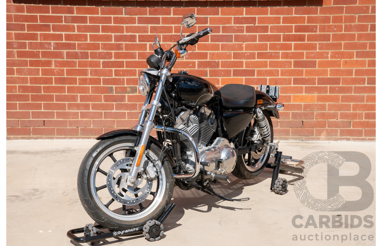 04/2017 Harley Davidson Sportster XL883L Superlow 883cc Cruiser