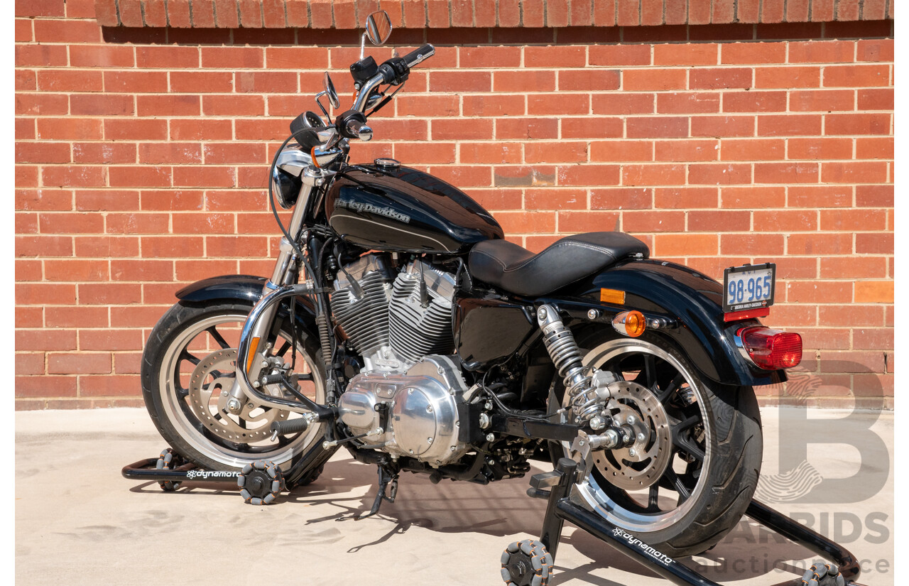 04/2017 Harley Davidson Sportster XL883L Superlow 883cc Cruiser