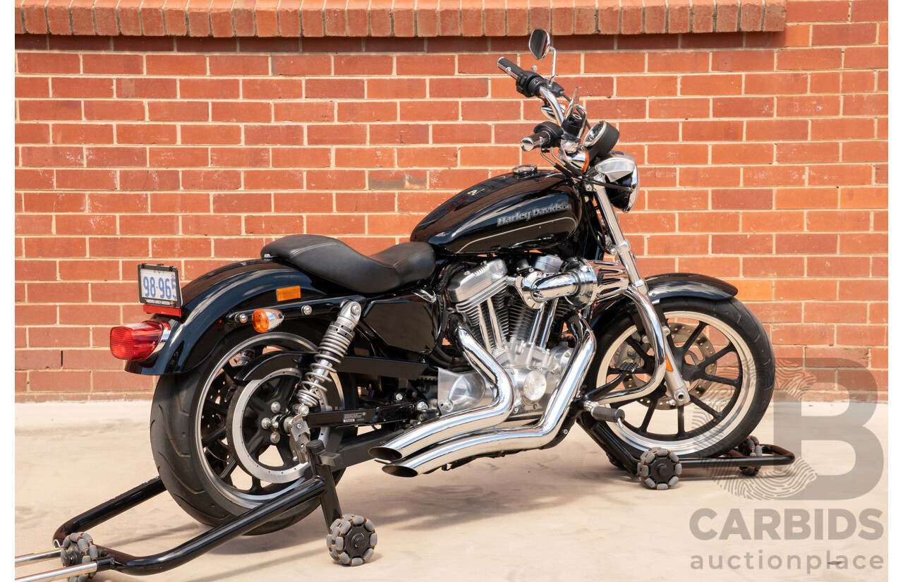04/2017 Harley Davidson Sportster XL883L Superlow 883cc Cruiser