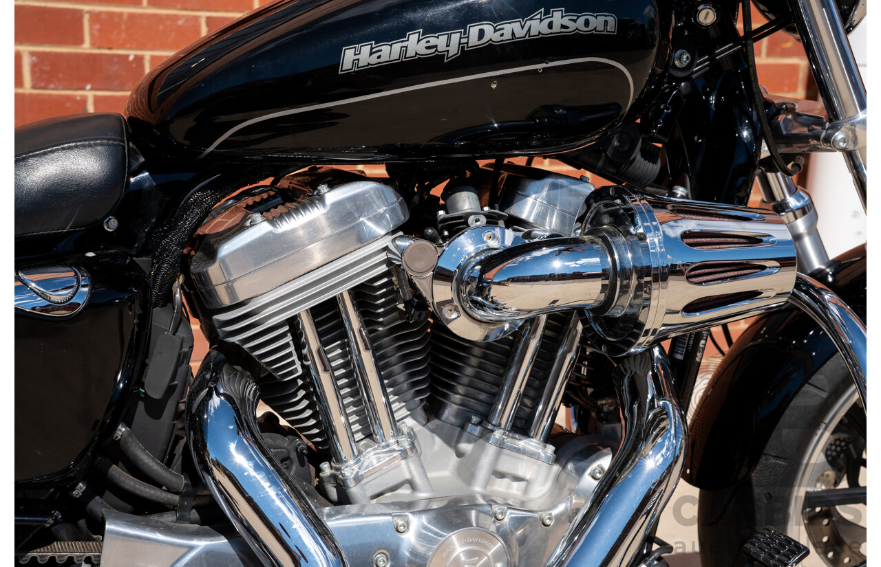 04/2017 Harley Davidson Sportster XL883L Superlow 883cc Cruiser