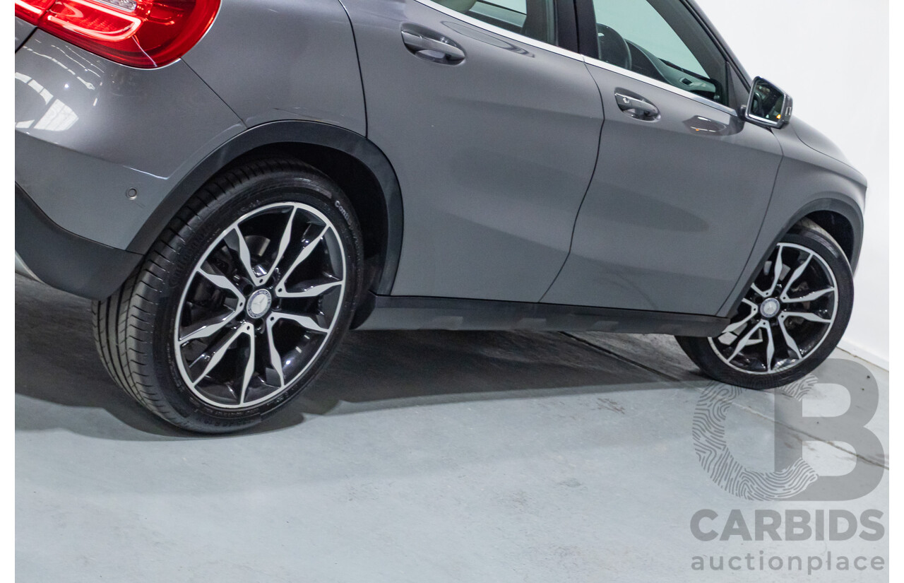 10/2015 Mercedes-Benz GLA 250 4Matic (AWD) X156 MY16 4d Wagon Mountain Grey Metallic Turbo 2.0L